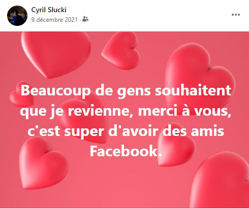 Sevrage Facebook