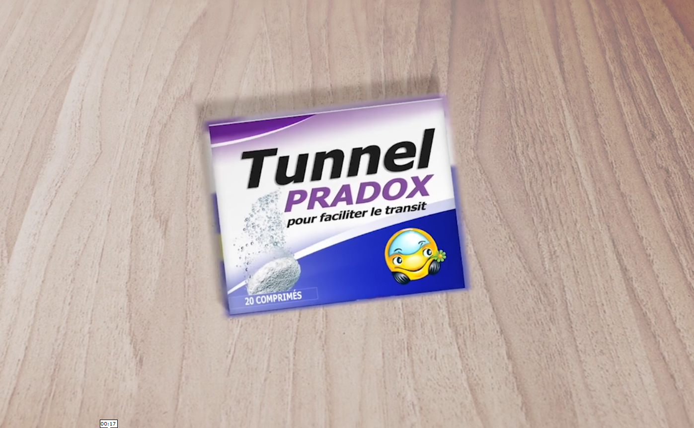 Tunnel Pradox pour faciliter le transit